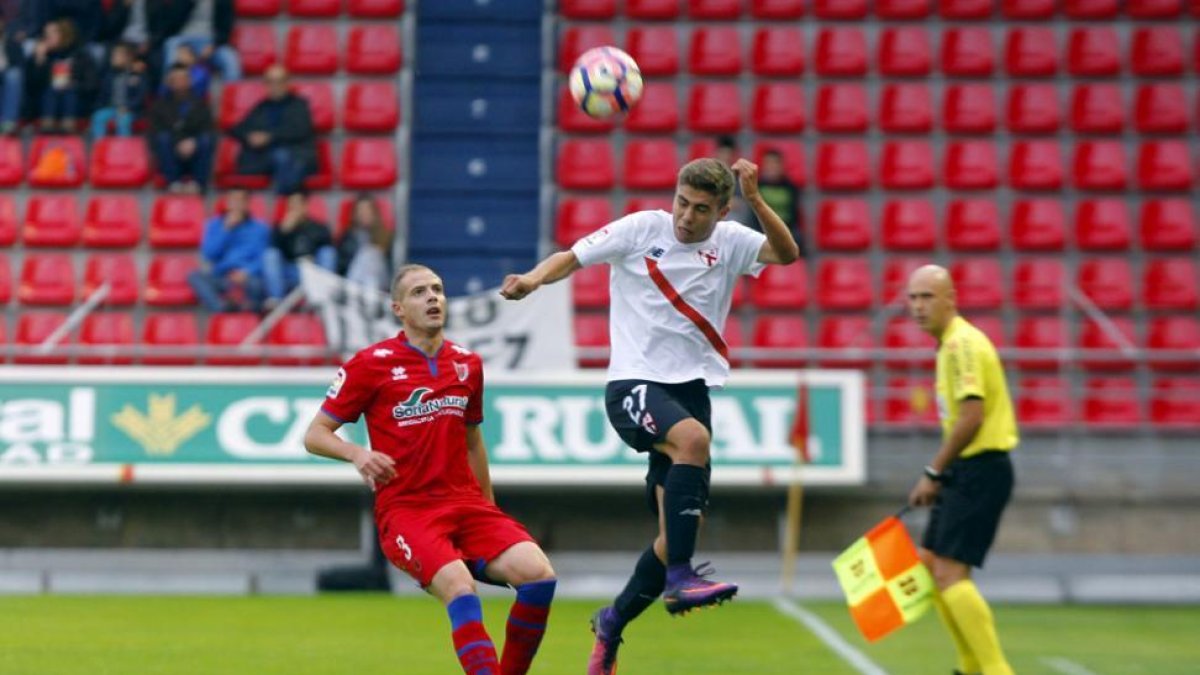 Imagen de la última visita del Sevilla Atlético a Los Pajaritos, fue el curso pasado y ganó 1-2.-Valentín Guisande