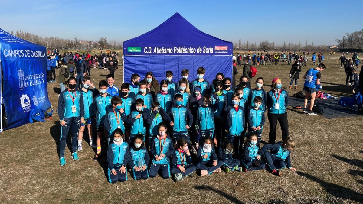 Expedición del Politécnico en el Cross de Valladolid. HDS