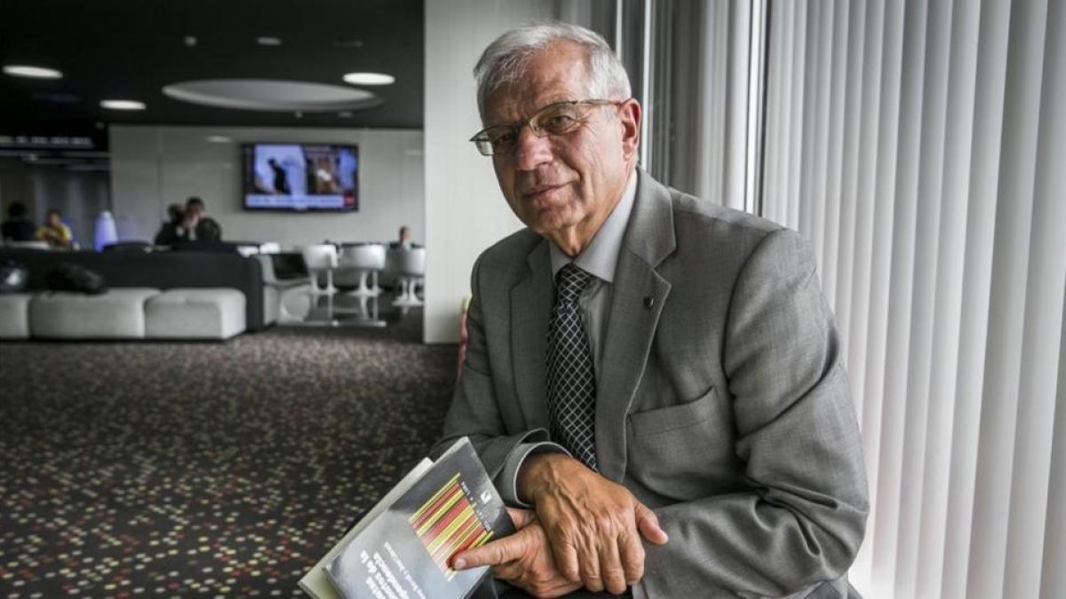 El expresidente del Parlamento Europeo Josep Borrell.-OAN PUIG