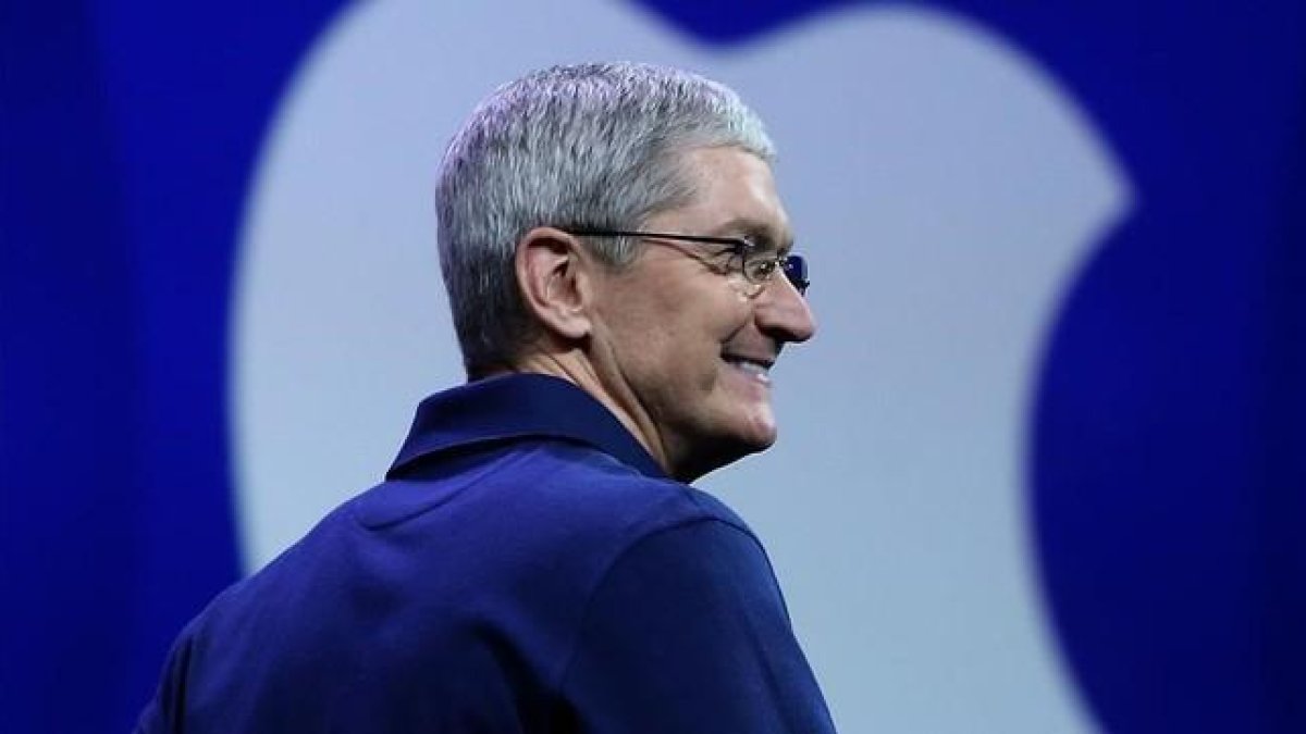 Tim Cook, consejero delegado de Apple-AFP / JUSTIN SULLIVAN