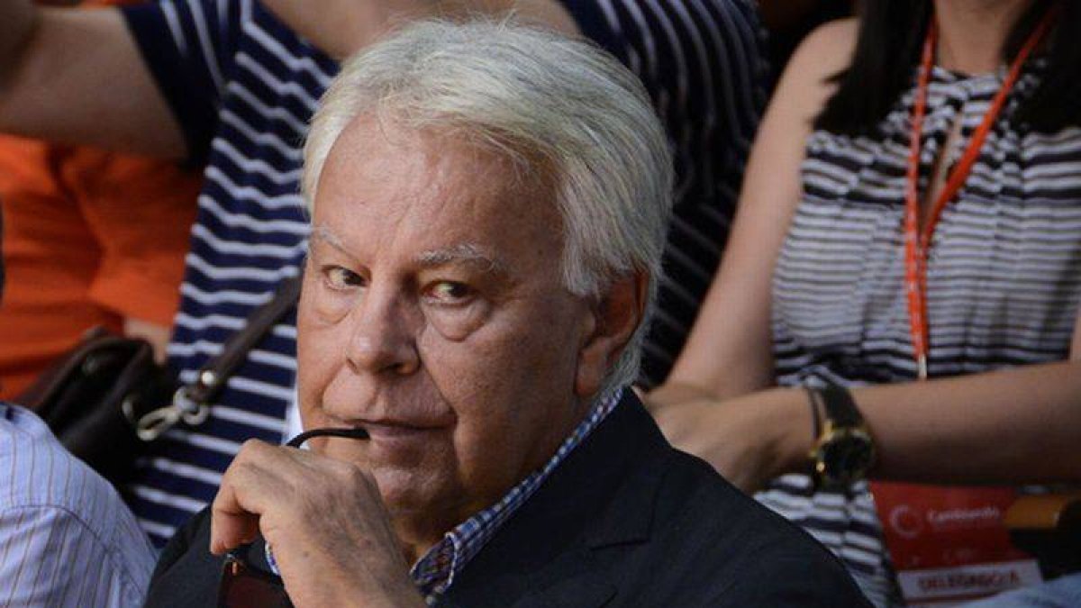 El expresidente del Gobierno Felipe González, en Madrid, en una imagen de archivo.-Foto: MAYA BALANYA
