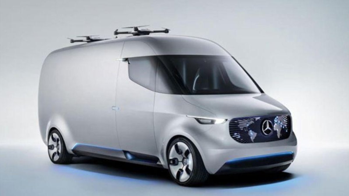 Mercedes-Benz Vision Van.-EL PERIÓDICO