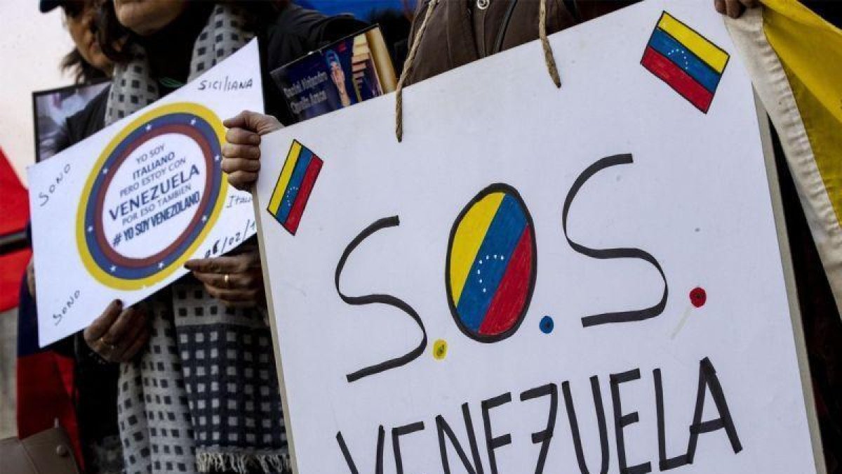 La situación en Venezuela es crítica y la comunidad internacional quiere una salida pacífica.-EPA/ANSA