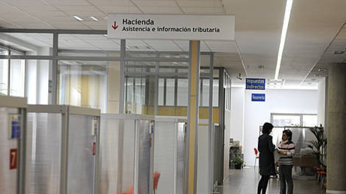 Servicio de recaudación de la Delegación Territorial de la Junta./ V. G. -