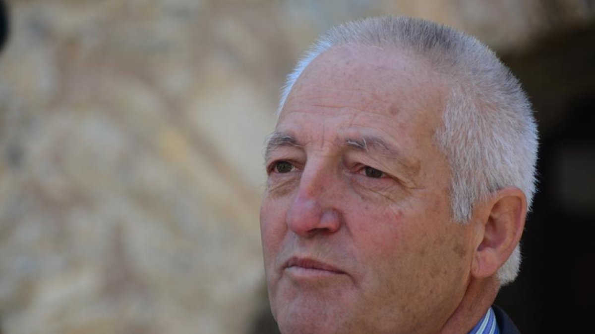 José Rico, alcalde de Yanguas.-ÁLVARO MARTÍNEZ
