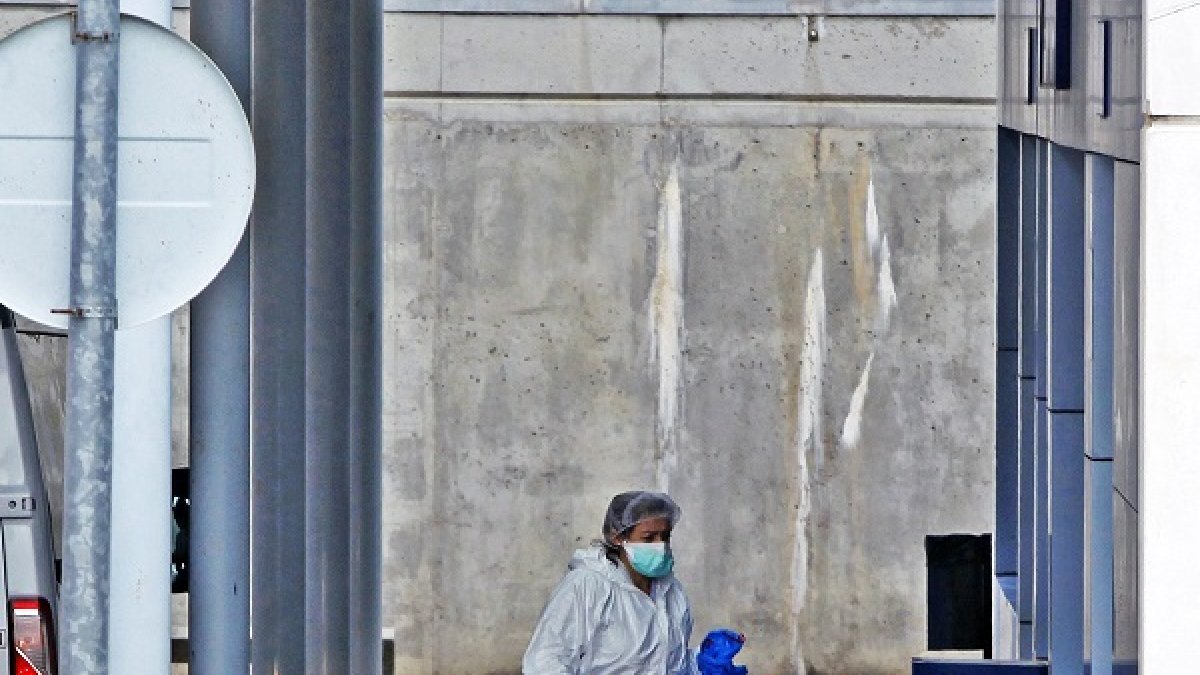 Imagen Personal sanitario en el Hospital Santa Bárbara - Mario Tejedor