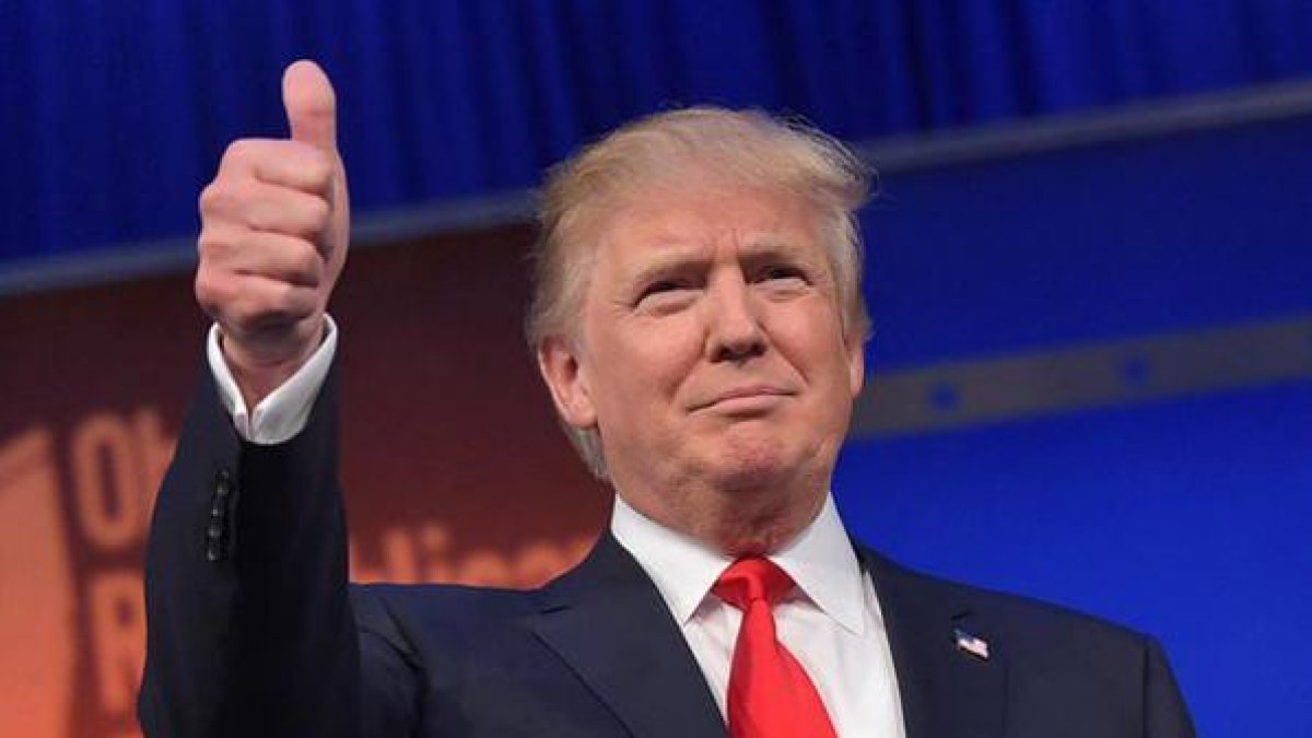 Donald Trump, en el documental del canal Historia 'Desmontando a Trump'.-