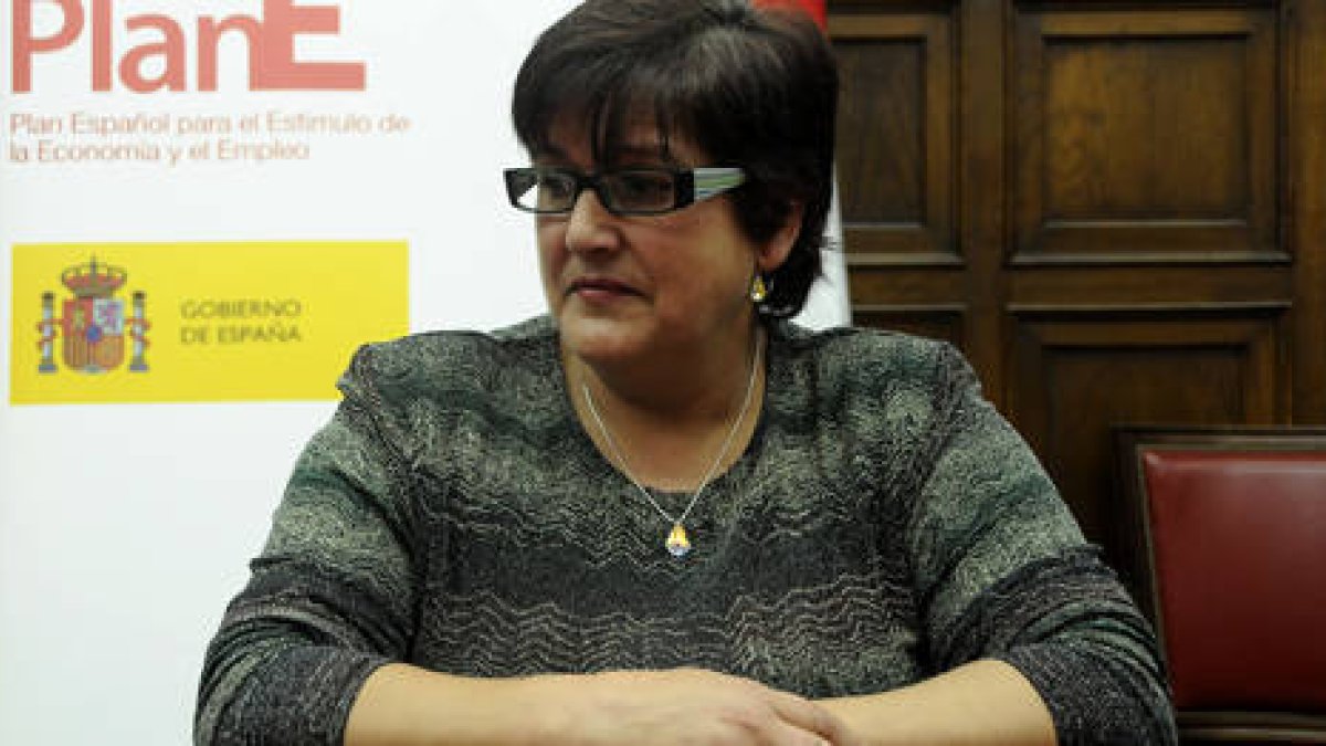 Manuela Pinilla, alcaldesa de Monteagudo. / ÚRSULA SIERRA-