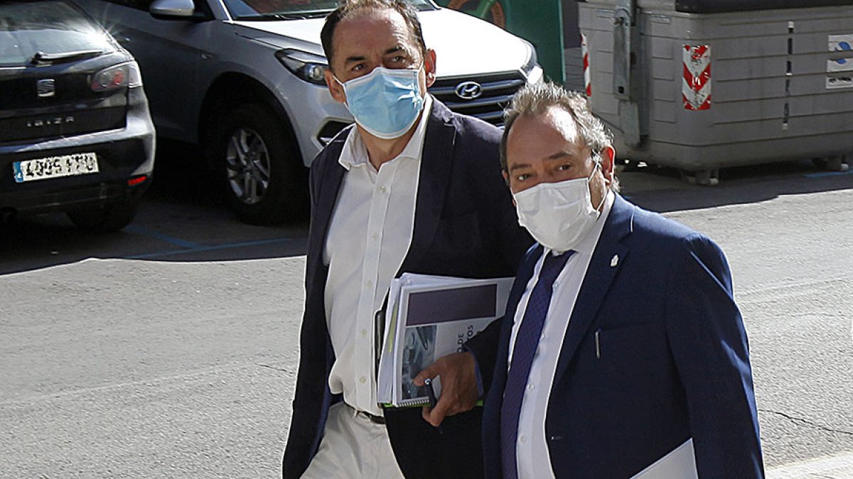 Benito Serrano y Saturnino de Gregorio - Mario Tejedor