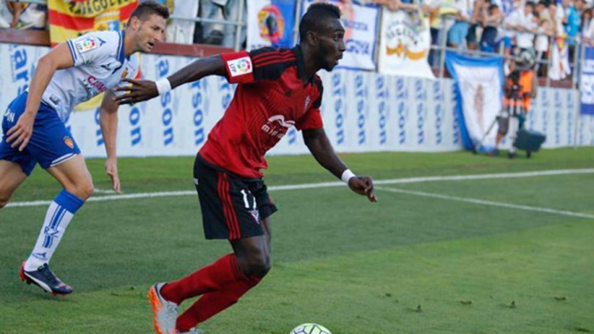 Lago Junior es el máximo goleador del Mirandés con seis tantos.-