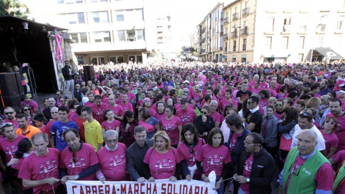 Soria se volcó en la carrera solidaria.-LUIS ÁNGEL TEJEDOR