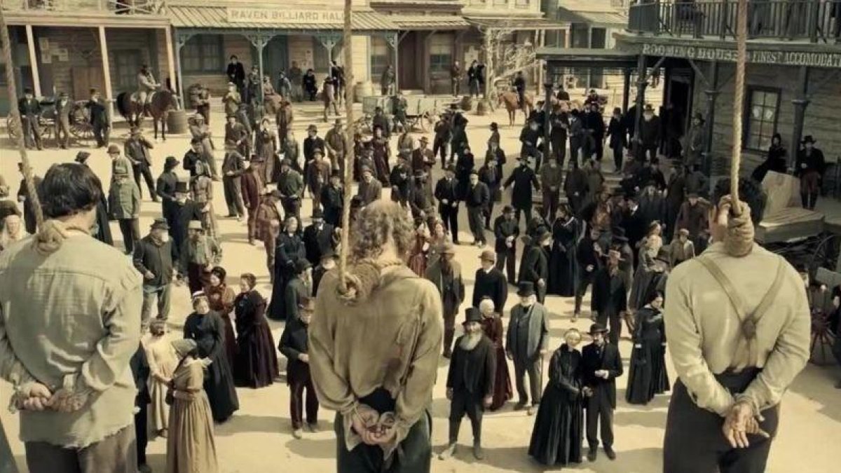 Un fotograma de La balada de Buster Scruggs.-EL PERIÓDICO