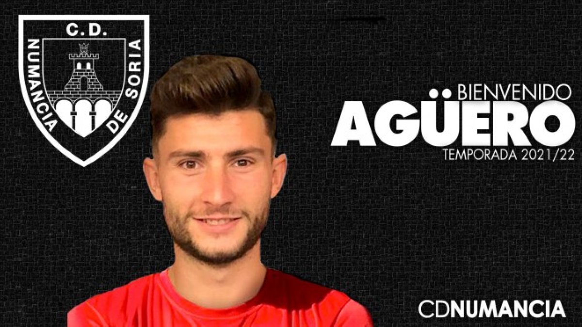 Agüero, nuevo jugador numantino. HDS