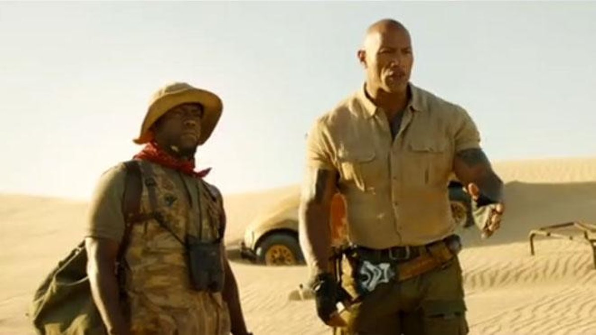 Estrenos de la semana. Tráiler de ’Jumanji: siguiente nivel’.-