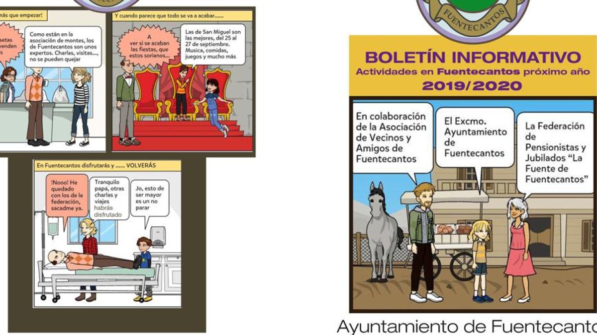 Imágenes del cómic-