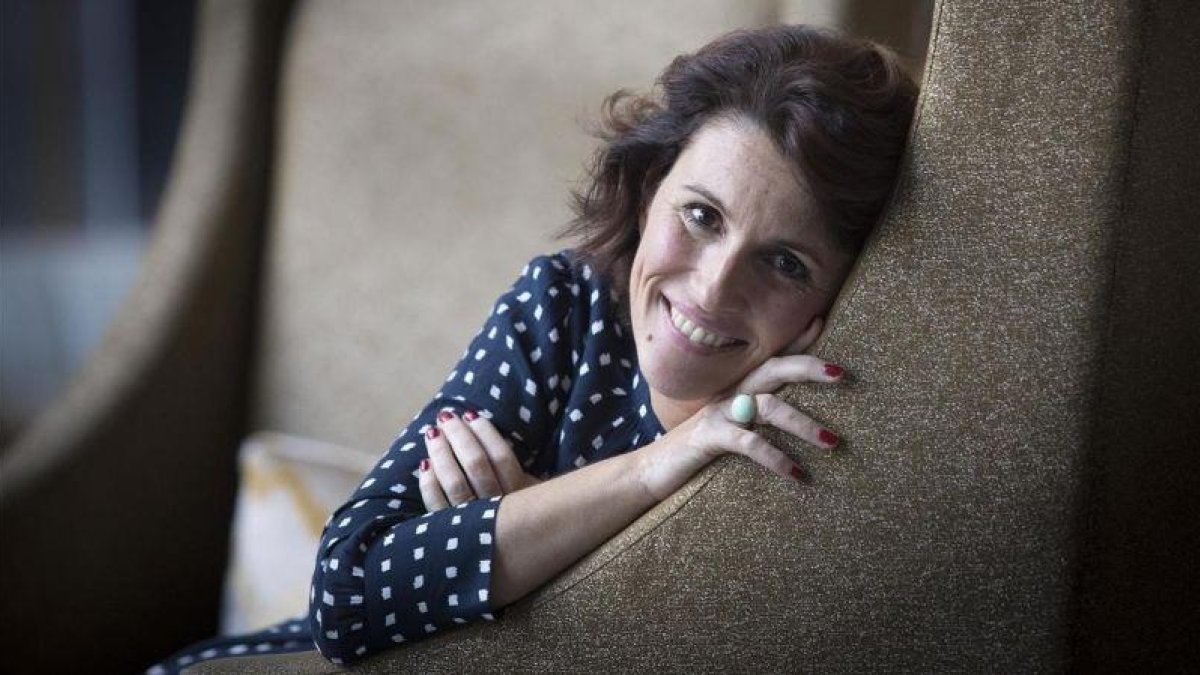 La finalista del Planeta, Ayanta Barilli.-FERRAN NADEU