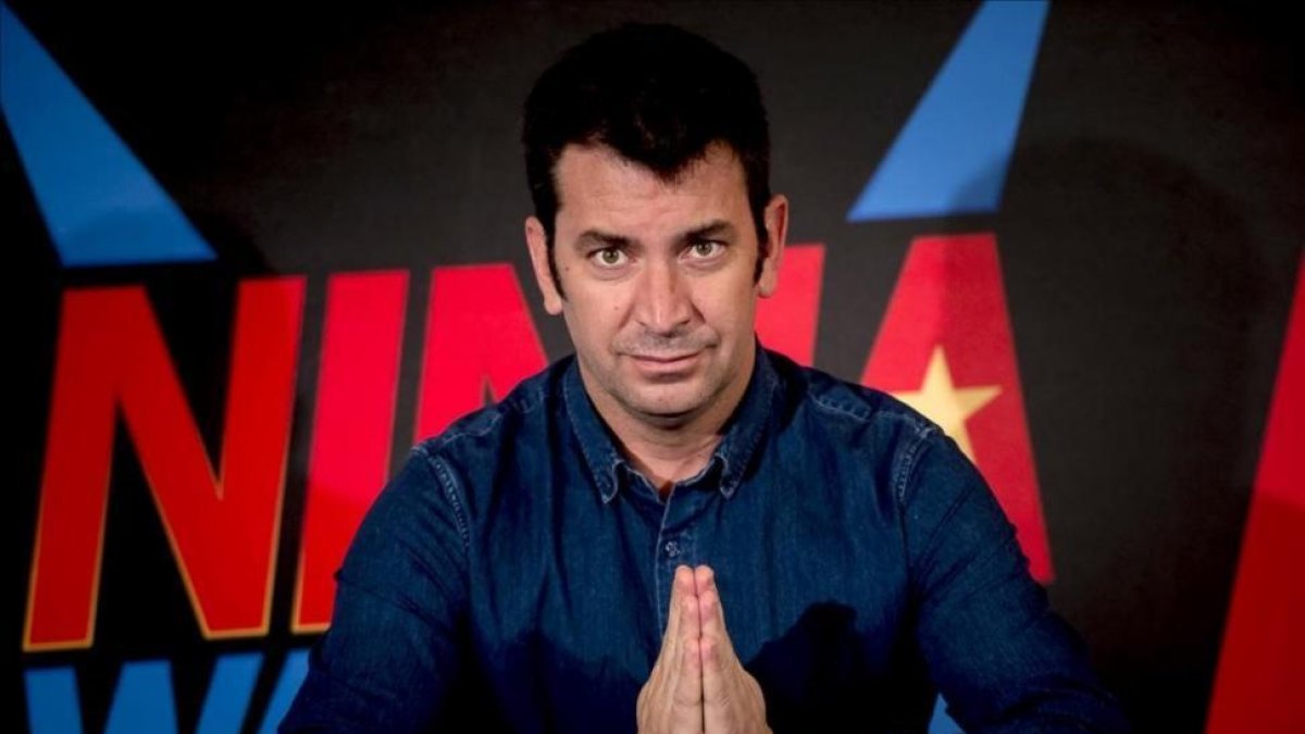 Arturo Valls, presentador de 'Ninja Warrior'.-SAMUEL DE ROMÁN