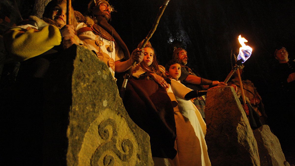 Fiesta del Samaín de los celtíberos de Numancia.- HDS