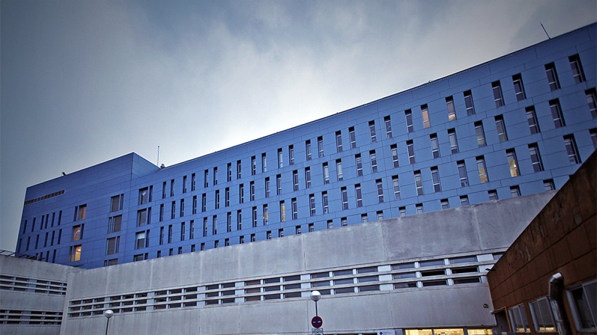 Exterior del Hospital Santa Bárbara de Soria. MARIO TEJEDOR