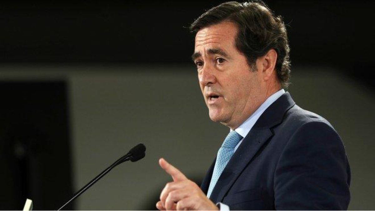 El presidente de CEOE, Antonio Garamendi, en una imagen de archivo.-EFE (ARCHIVO)