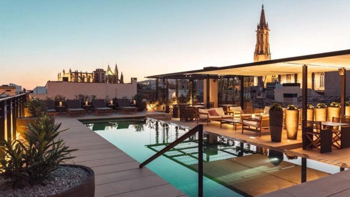 Hotel Sant Francesc, en Plama de Mallorca, del grupo hotelero Singular.-LA CAIXA