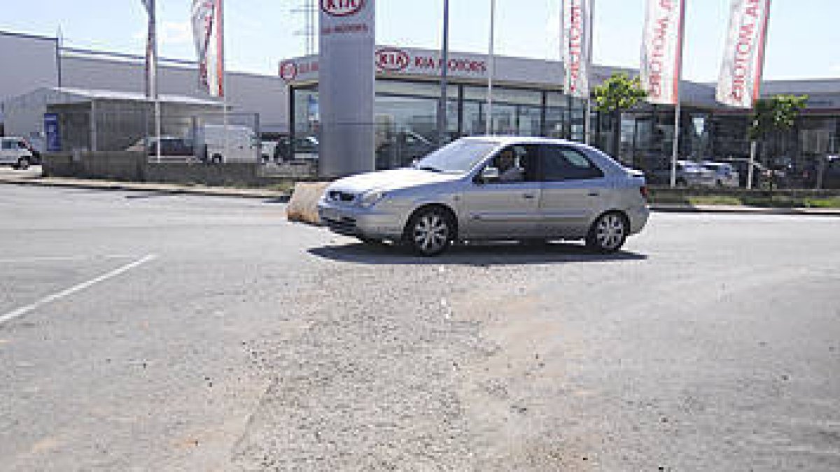 Imagen del polígono industrial Las Casas. / ÁLVARO MARTÍNEZ-