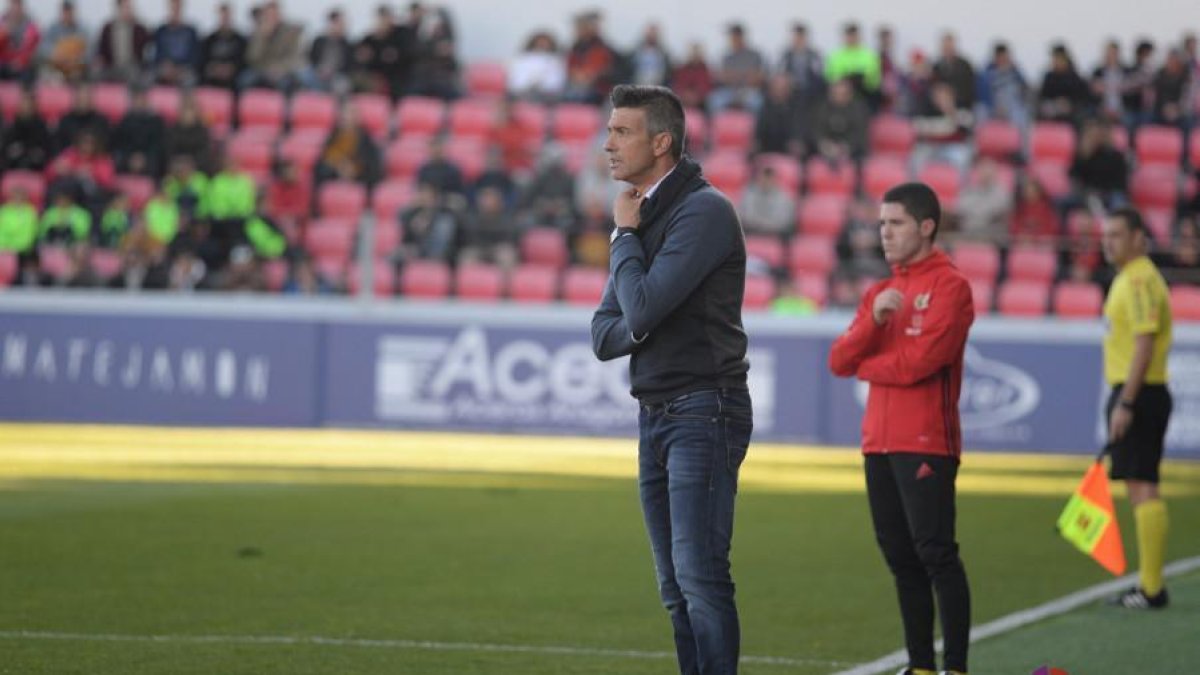 Martí en un partido de esta temporada con el Tenerife.-LFP