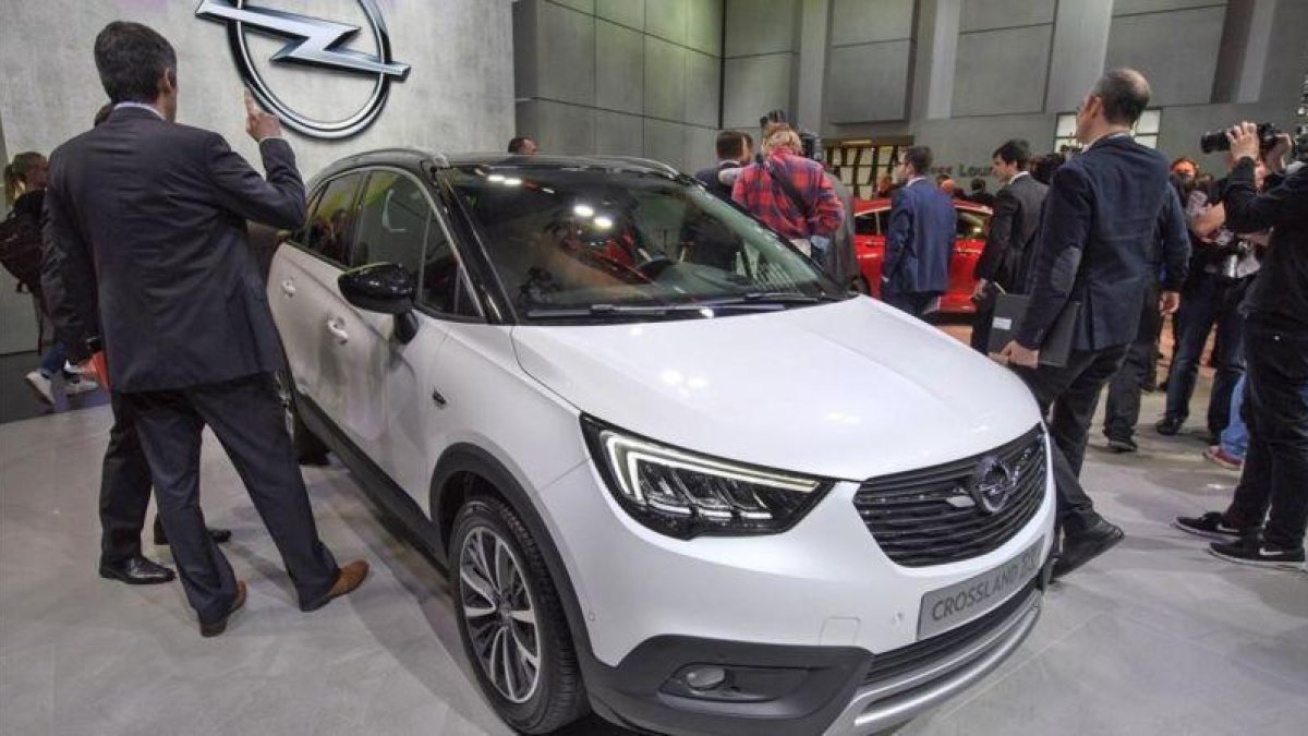Presentación del nuevo Opel Crossland X en Ginebra.-MARTIAL TREZZINI
