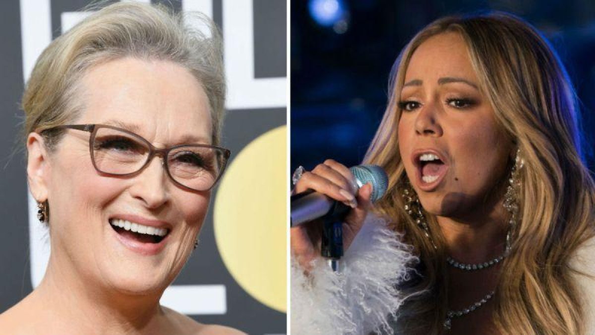 Meryl Streep y Mariah Carey.-EL PERIÓDICO