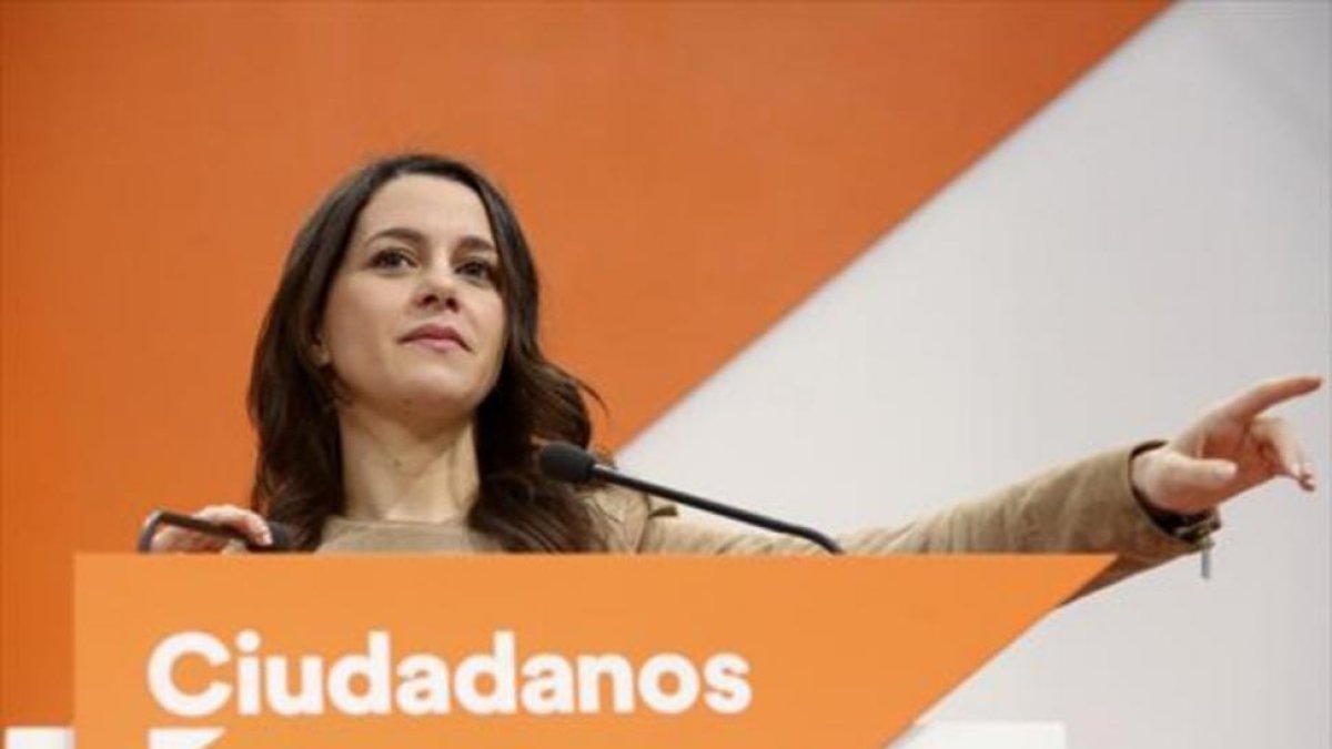 Inés Arrimadas.-ALBERT BERTRAN / JUAN MANUEL PRATS / TAREK
