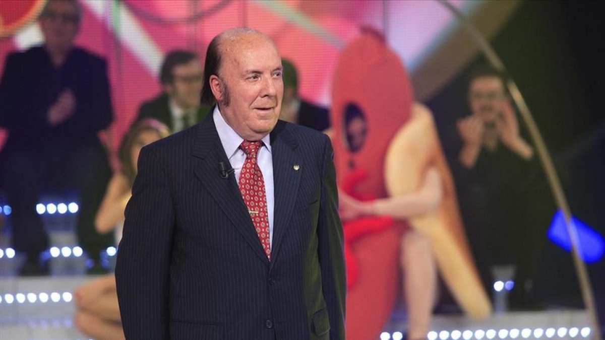 Chiquito de la Calzada en el año 2013 en el programa de La 2, Cómo nos reímos.-/ LA 2