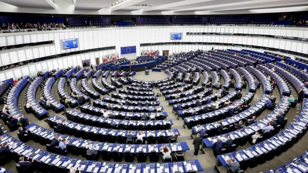 El Parlamento Europeo en Estrasburgo, en una foto de archivo.-MARC DOSSMANN EUROPEAN PARLIAM
