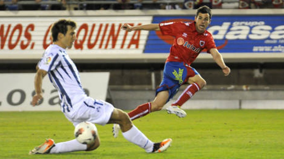 El Numancia le ganaba al Recreativo por la mínima hace dos temporada. / Diego Mayor-