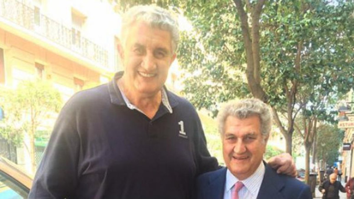 Fernando Romay y Jesús Posada, como dos gotas de agua.-TWITTER / FERNANDO ROMAY