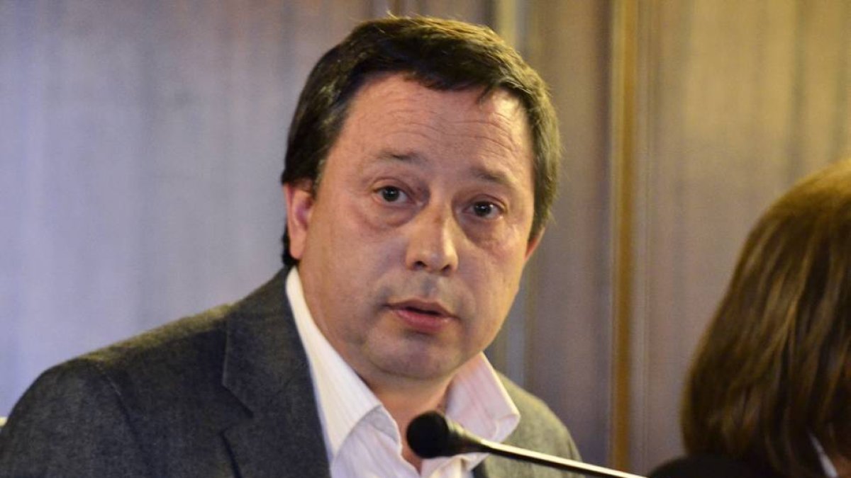 El concejal del PP, Adolfo Sainz.-ÁLVARO MARTÍNEZ