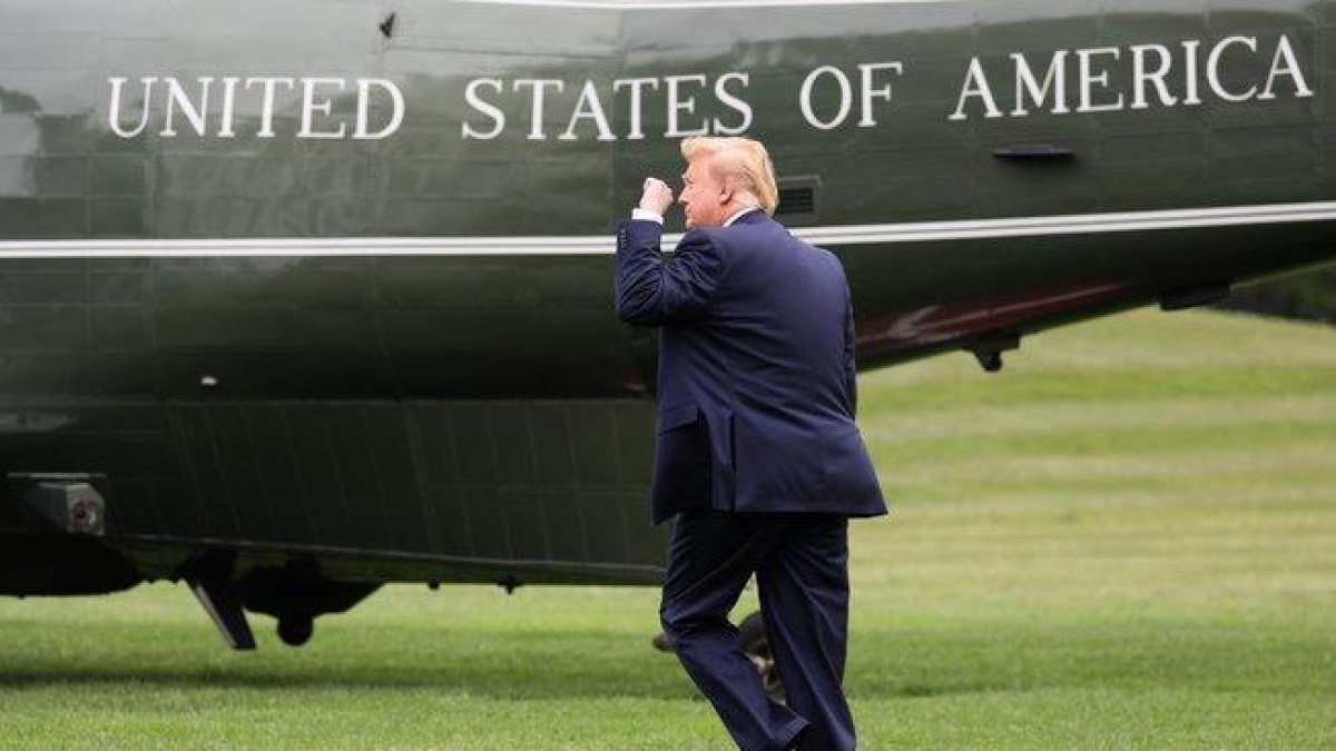 El presidente de los Estados Unidos, Donald Trump.-REUTERS
