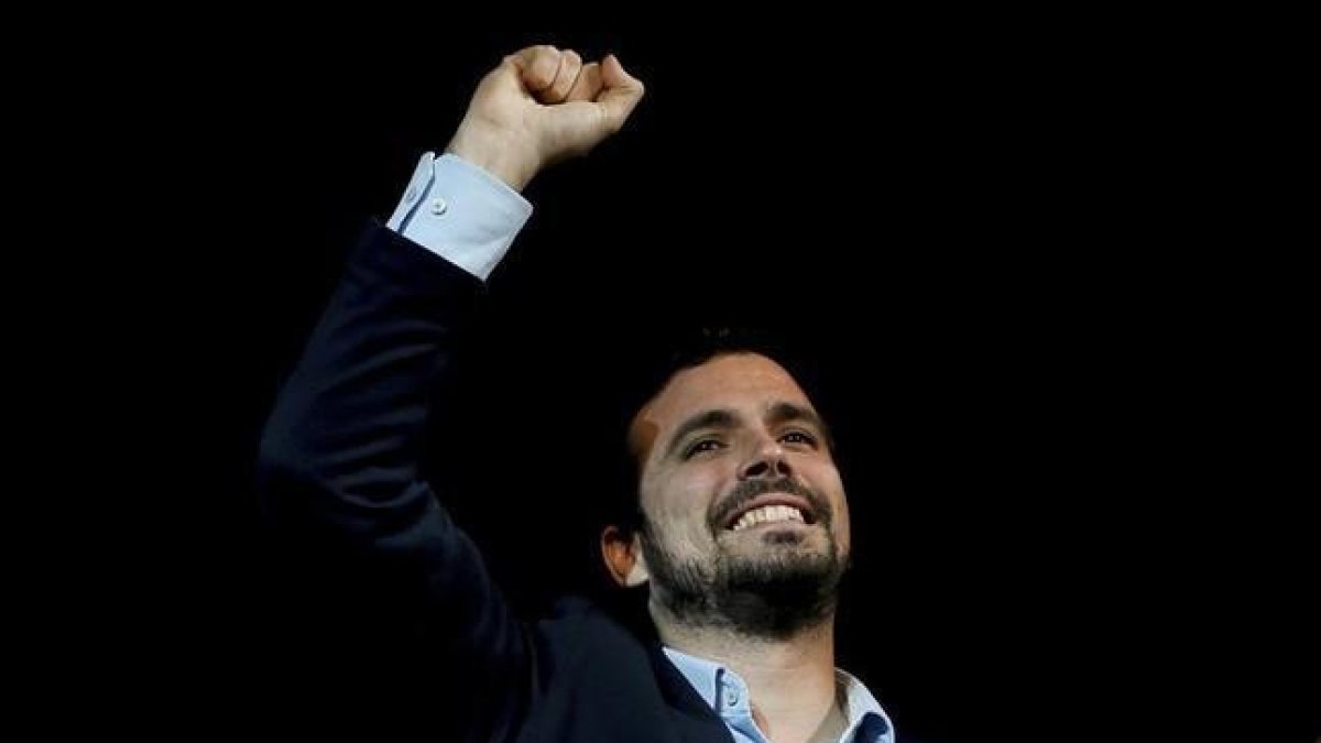 Alberto Garzón de IU-EFE