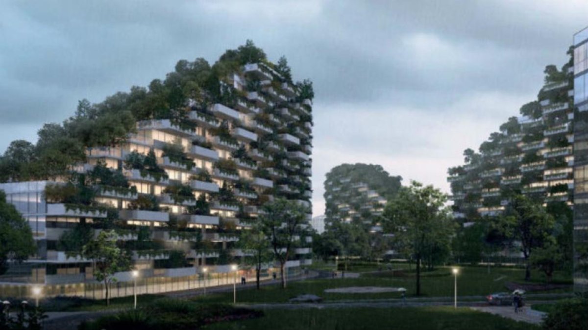 Imagen de la futura ciudad verde de Liuzhou.-STEFANO BOERI