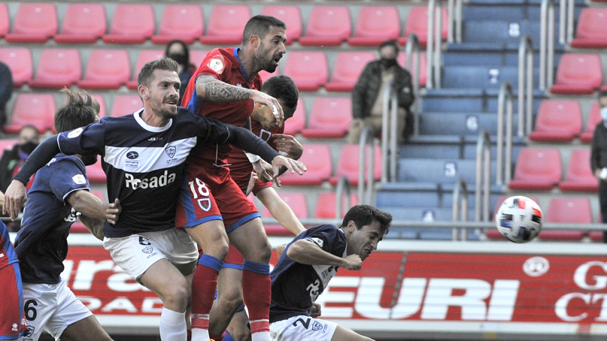 Lillo en un partido de la pasada temporada. HDS