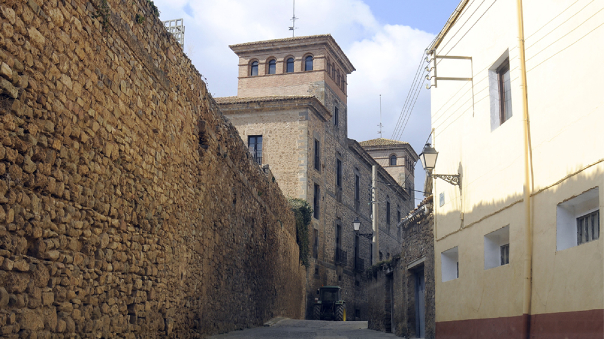 Casco antiguo de Agreda.-