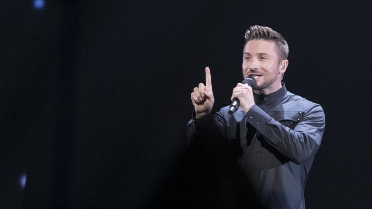 El representante de Rusia en el Festival de Eurovisión 2016, Sergey Lazarev.-ANDRES PUTTING