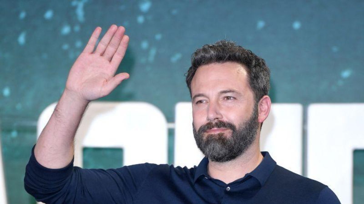 Ben Affleck, durante la presentación en Londres, el pasado sábado, de La liga de la justicia.-KARWAI TANG (WIREIMAGE)