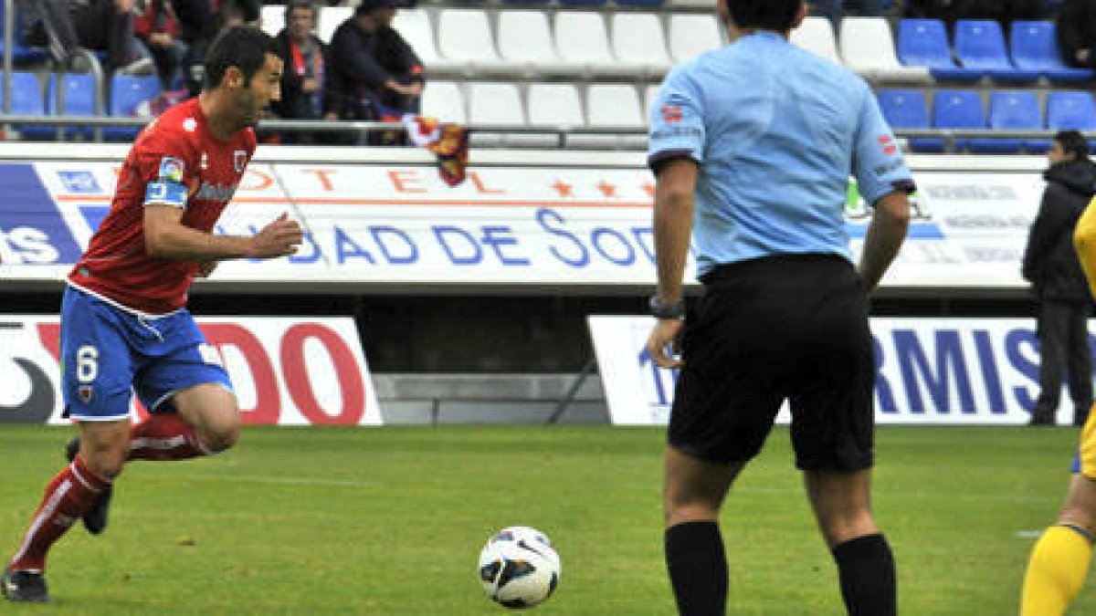 Nagore hace una llamada al optimismo. / D. Mayor-