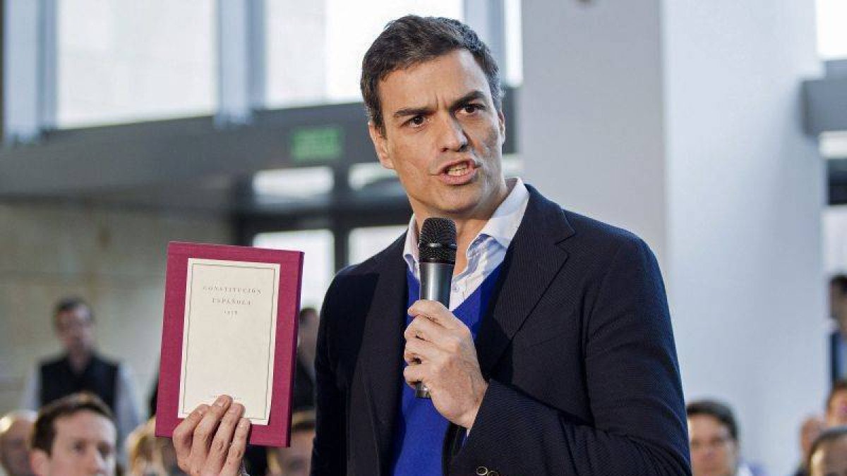 El secretario general del PSOE, Pedro Sánchez, ha afirmado hoy que se 