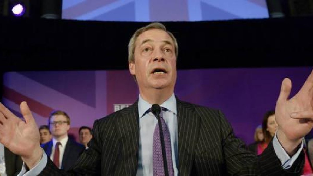 Nigel Farage.-EFE