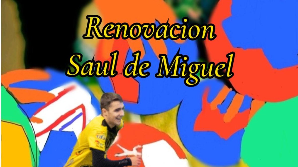 Saúl de Miguel es uno más en la plantilla del BM Soria para el próximo curso. HDS