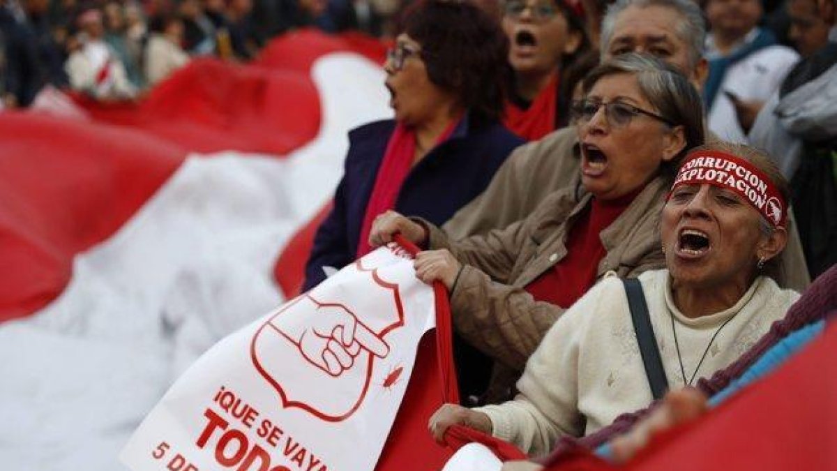 La movilización había sido convocada por organizaciones sociales y colectivos civiles.-EFE