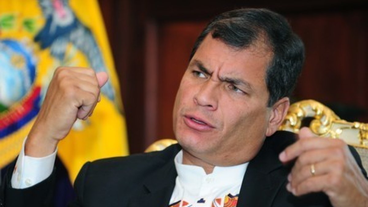 El presidente de Ecuador, Rafael Correa.-AFP / RODRIGO BUENDIA
