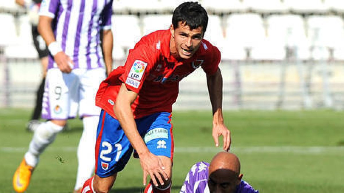 El Numancia suma su tercera derrota lejos de Los Pajaritos. / ÁREA 11-