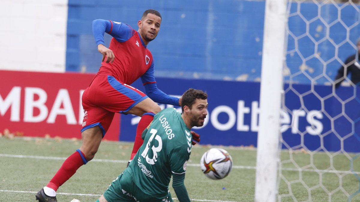 Allyson rescinde su contrato con el Numancia. MARIO TEJEDOR.